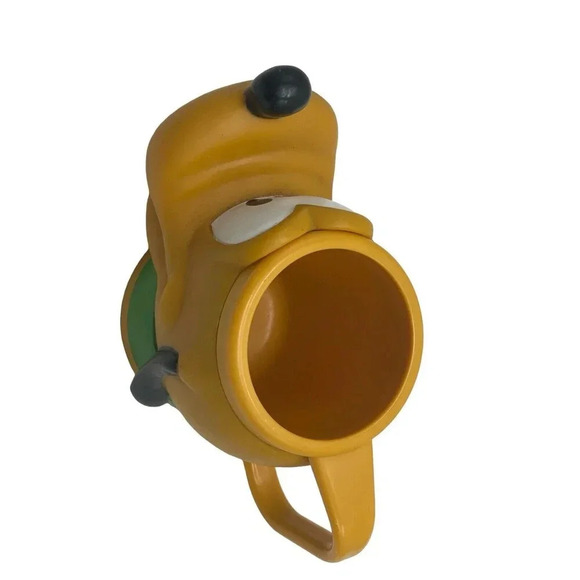Pluto Vintage 90's Disney Applause Pluto Plastic Face Cup Mug Collectible - Picture 11 of 14